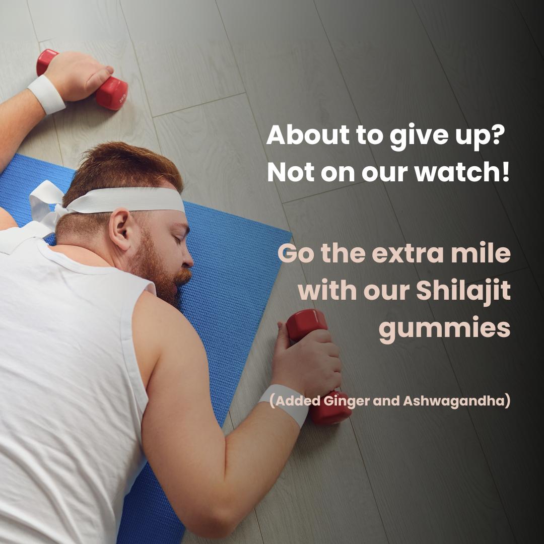 YUVA Wellness Shilajit + Ashwagandha Gummies